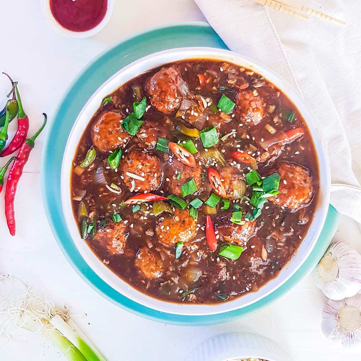 Gobi Manchurian Gravy